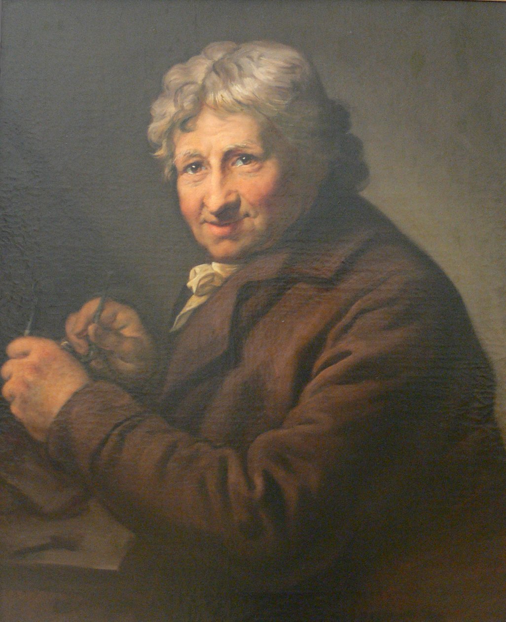 Portrait of Daniel Nikolaus Chodowiecki by Anton Graff