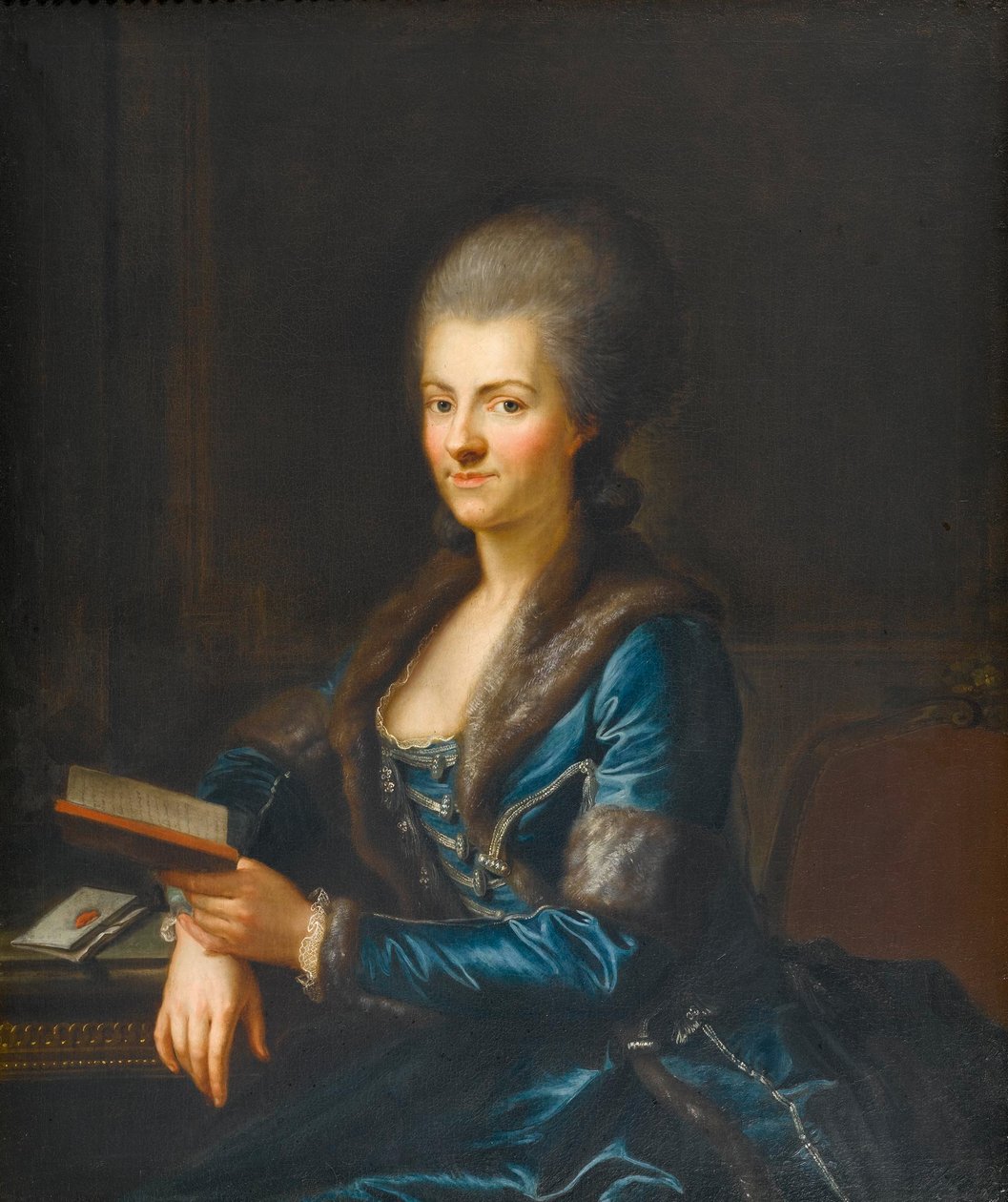 Portrait of Elisabeth Sulzer by Anton Graff