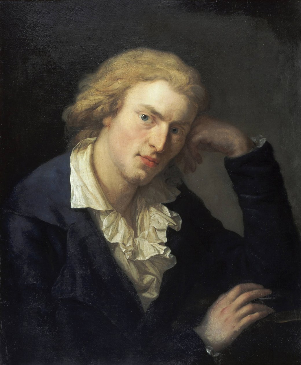 Portrait of Friedrich von Schiller by Anton Graff