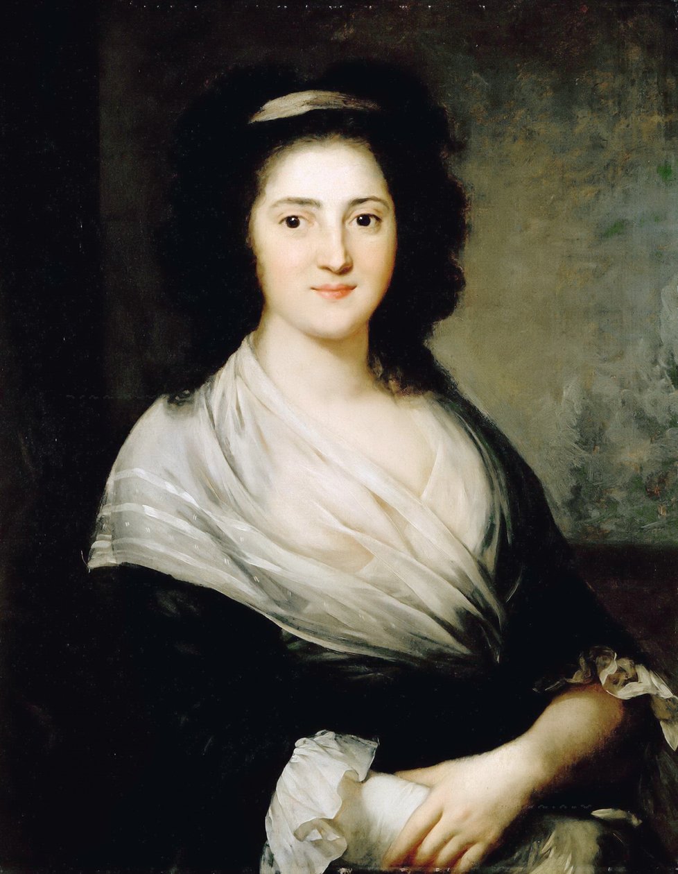 Portrait of Henriette Herz, née De Lemos, 1792 by Anton Graff