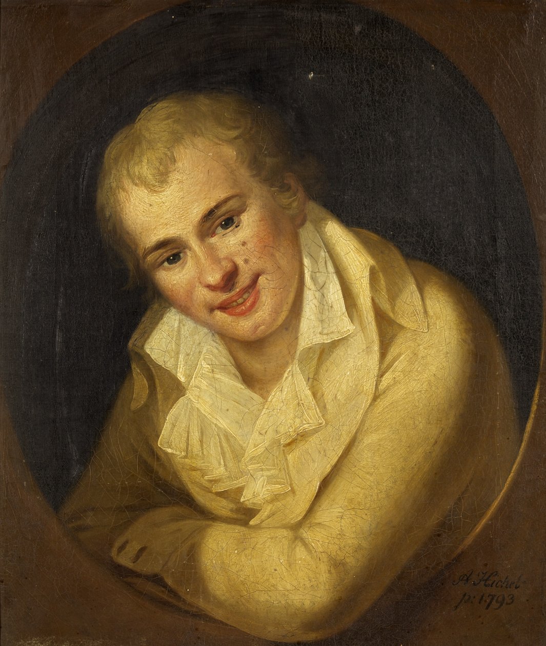 Portrait of Dr John King by Anton Hickel