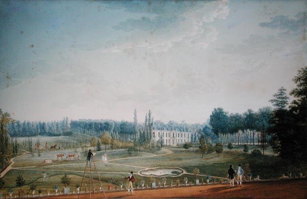 Chateau and Park of Ris-Orangis, c.1811 by Anton Ignaz Melling