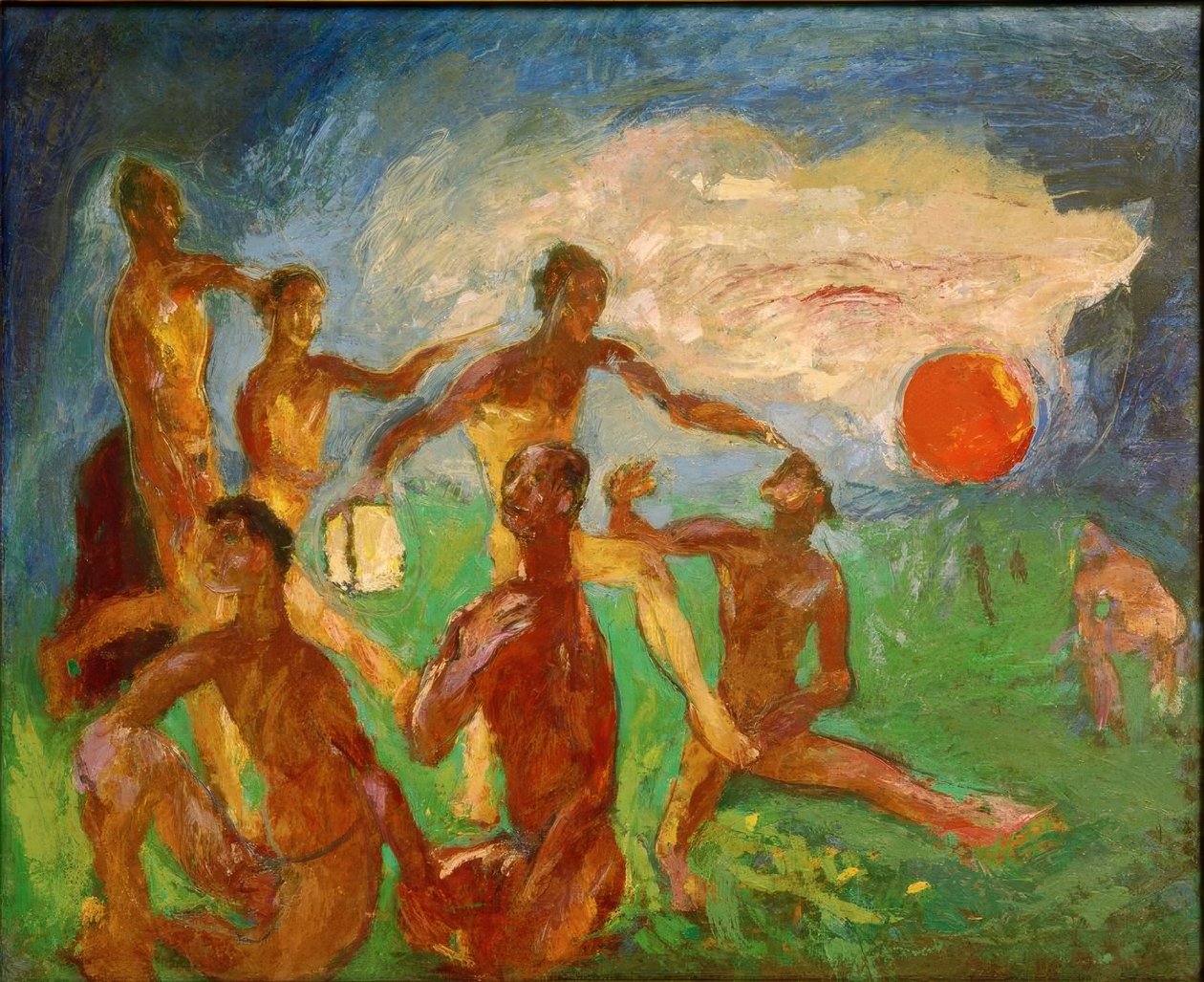 The Sun Seekers by Anton Kolig