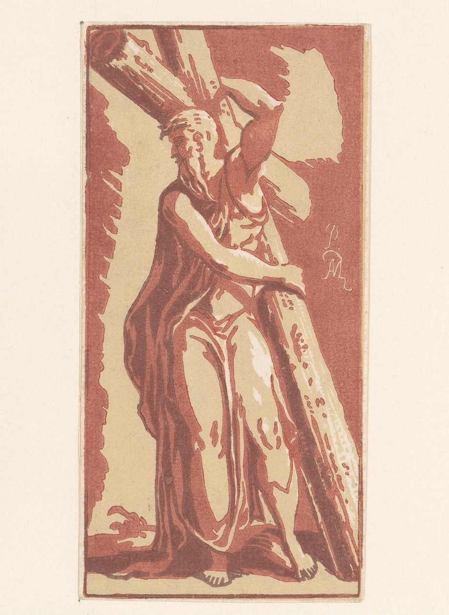 Saint Andrew by Anton Maria I Zanetti