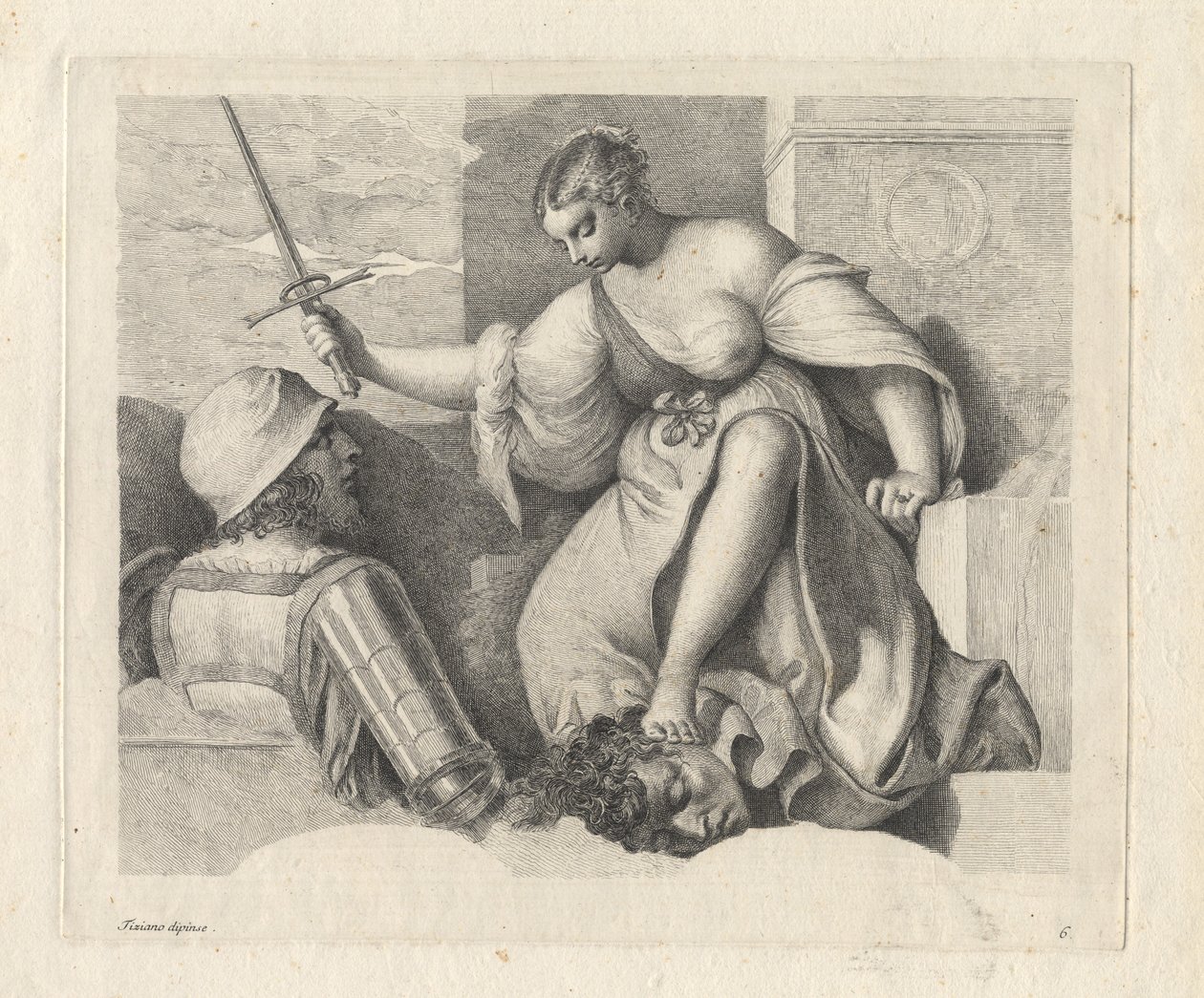 Justice Judith by Anton Maria Zanetti