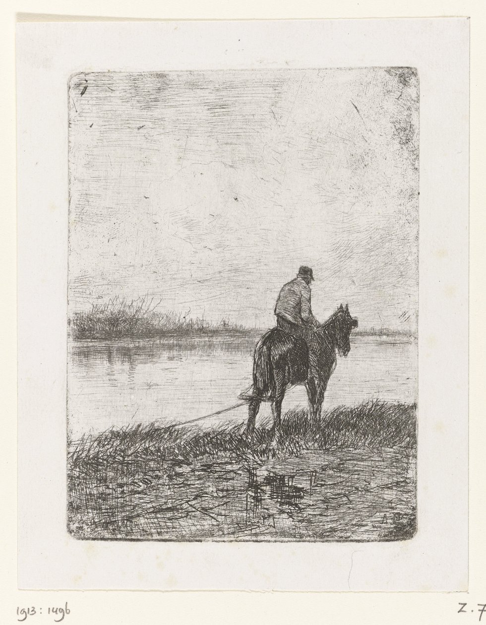 Towpath by Anton Mauve