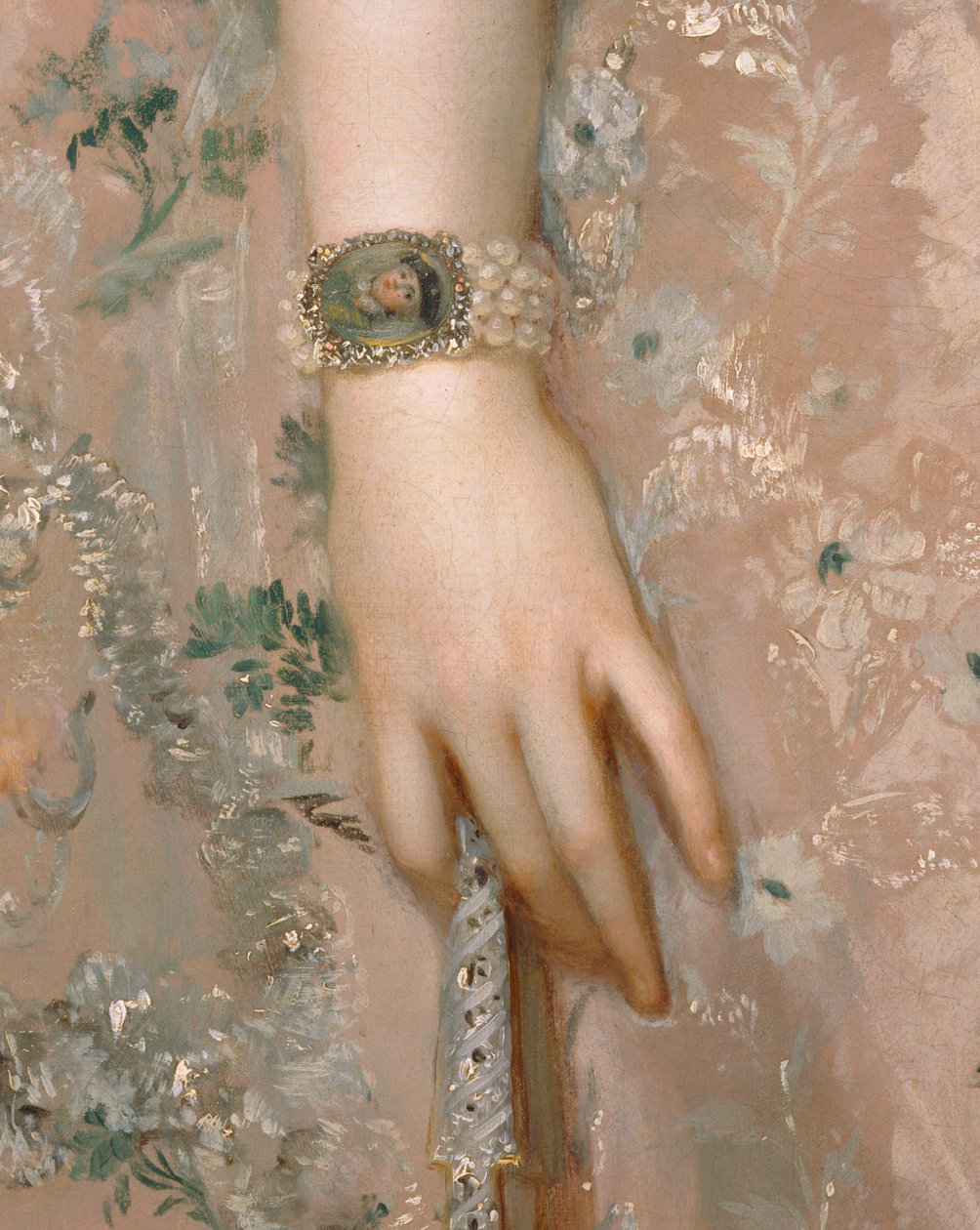Marie-Louise de Parme, wife of her cousin by Anton Raphael (attr. to) Mengs