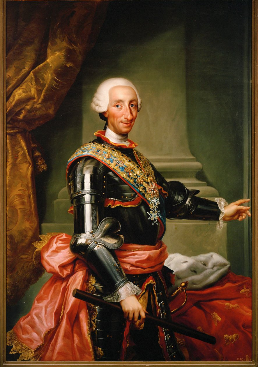 Carlos III, King of Spain by Anton Raphael Mengs