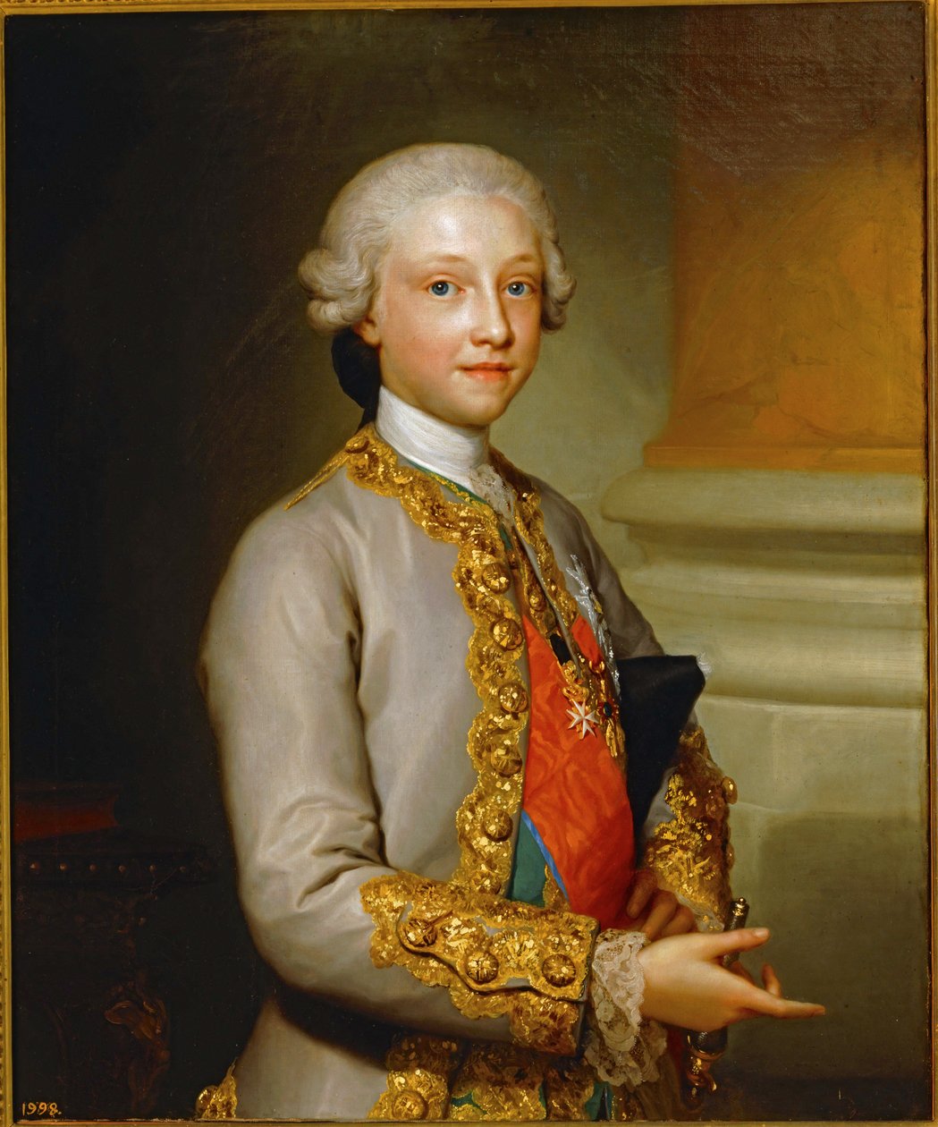 Infant Gabriel de Bourbon by Anton Raphael Mengs