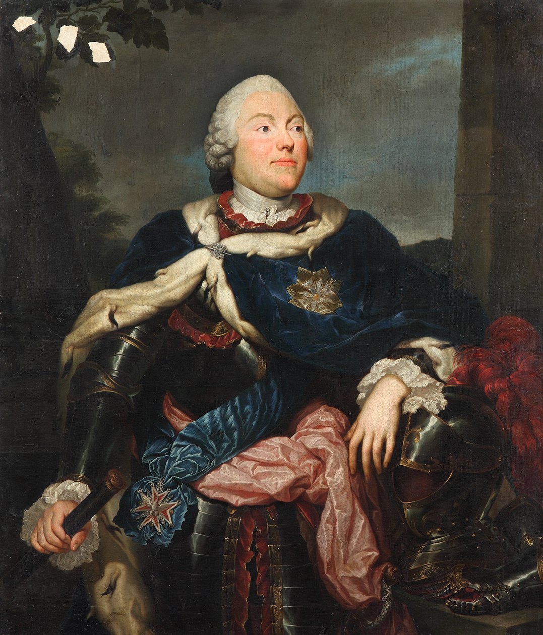 Crown Prince Friedrich Christian of Saxony (1722-1763) by Anton Raphael Mengs