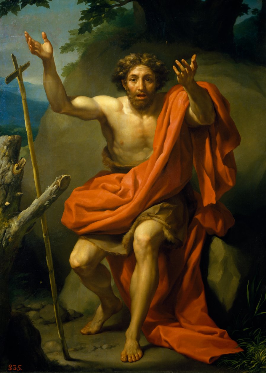 Saint John the Baptist Preaching by Anton Raphael Mengs