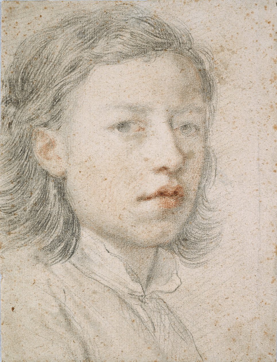 Youthful Self-Portrait by Anton Raphael Mengs