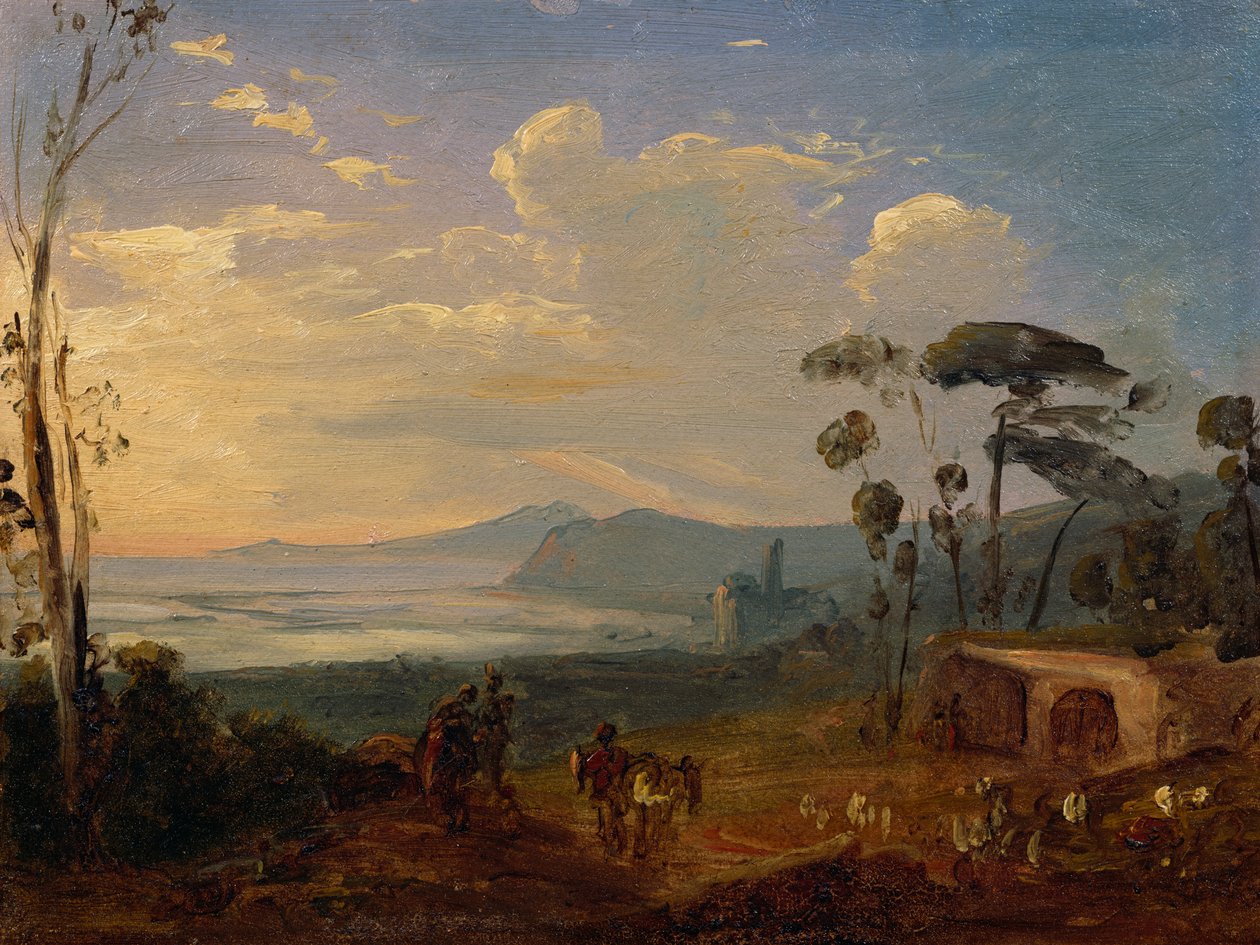 Bacoli and Campo Miseno by Anton Sminck Pitloo