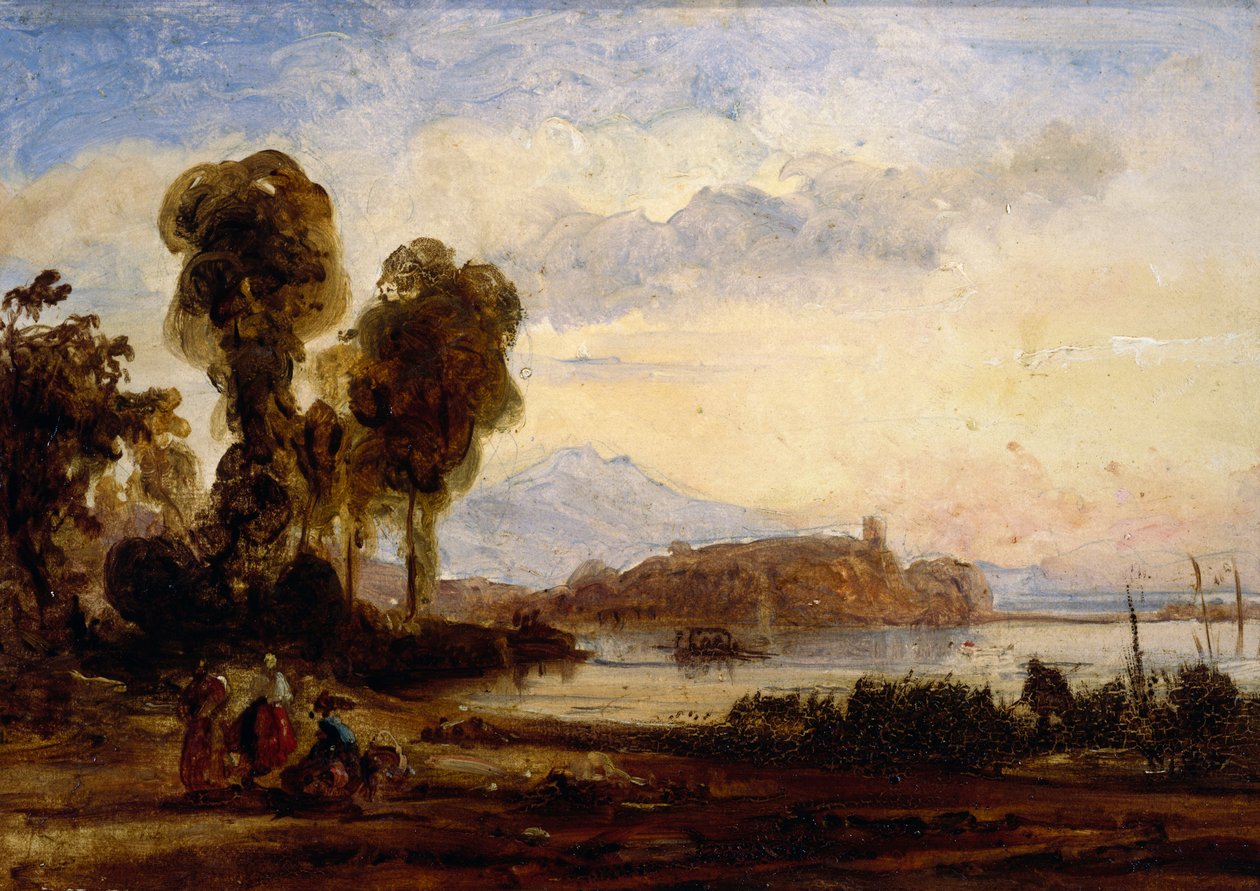 Phlegraean landscape by Anton Sminck Pitloo