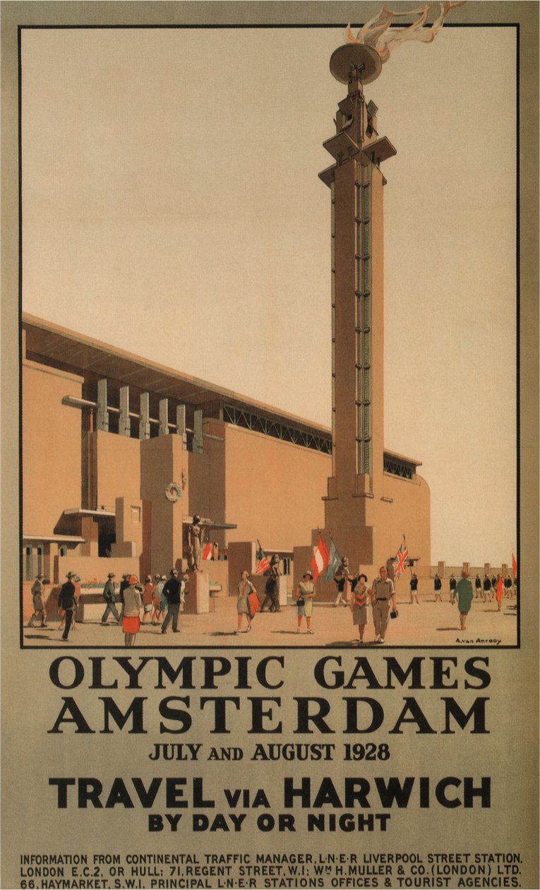 The 1928 Summer Olympics, Amsterdam, 1928 by Anton Van Anrooy