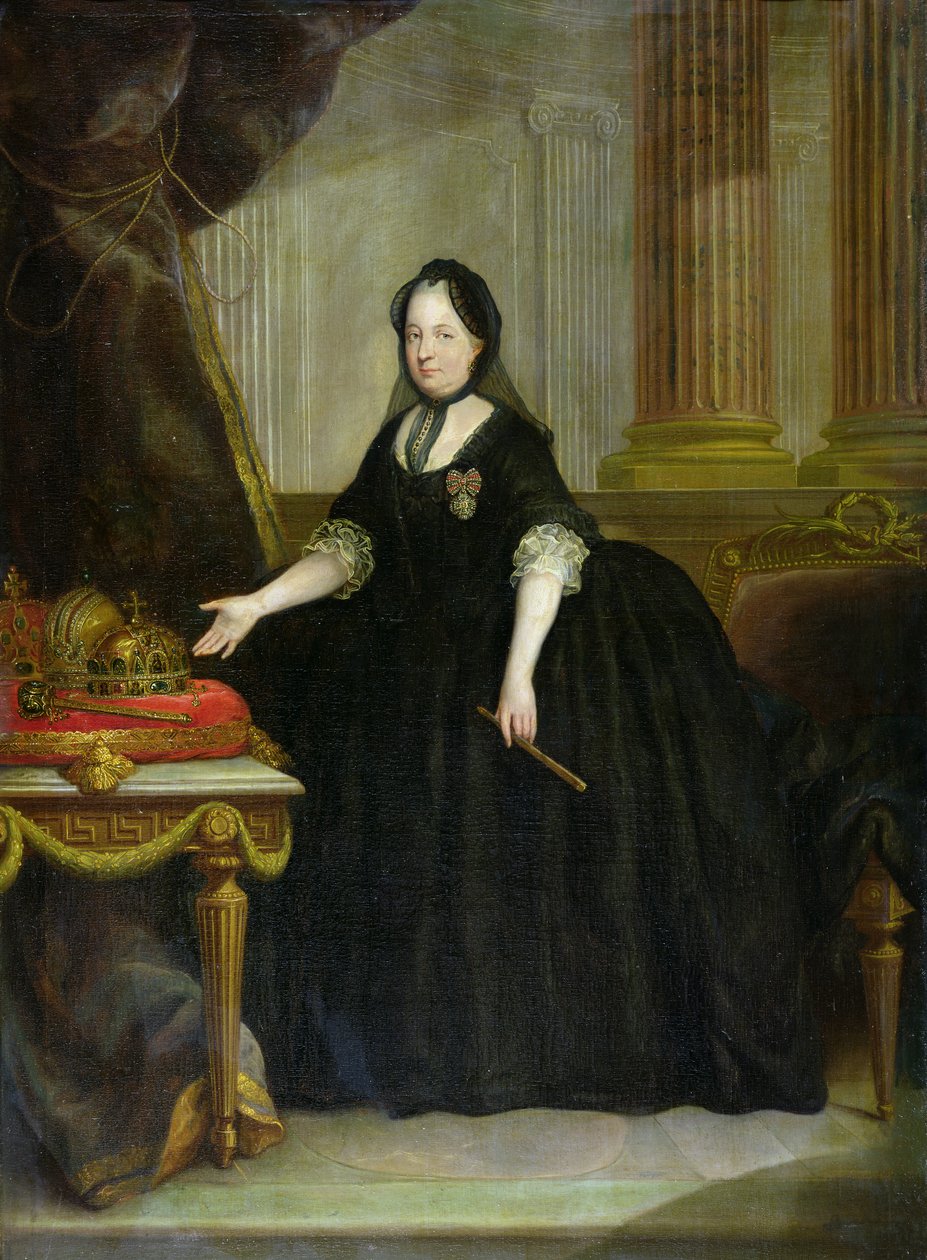 Maria Theresa Empress of Austria by Anton von (attr. to) Maron