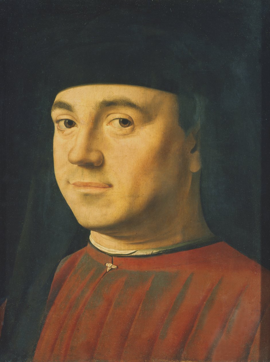 Portrait of a Man by Antonello da Messina