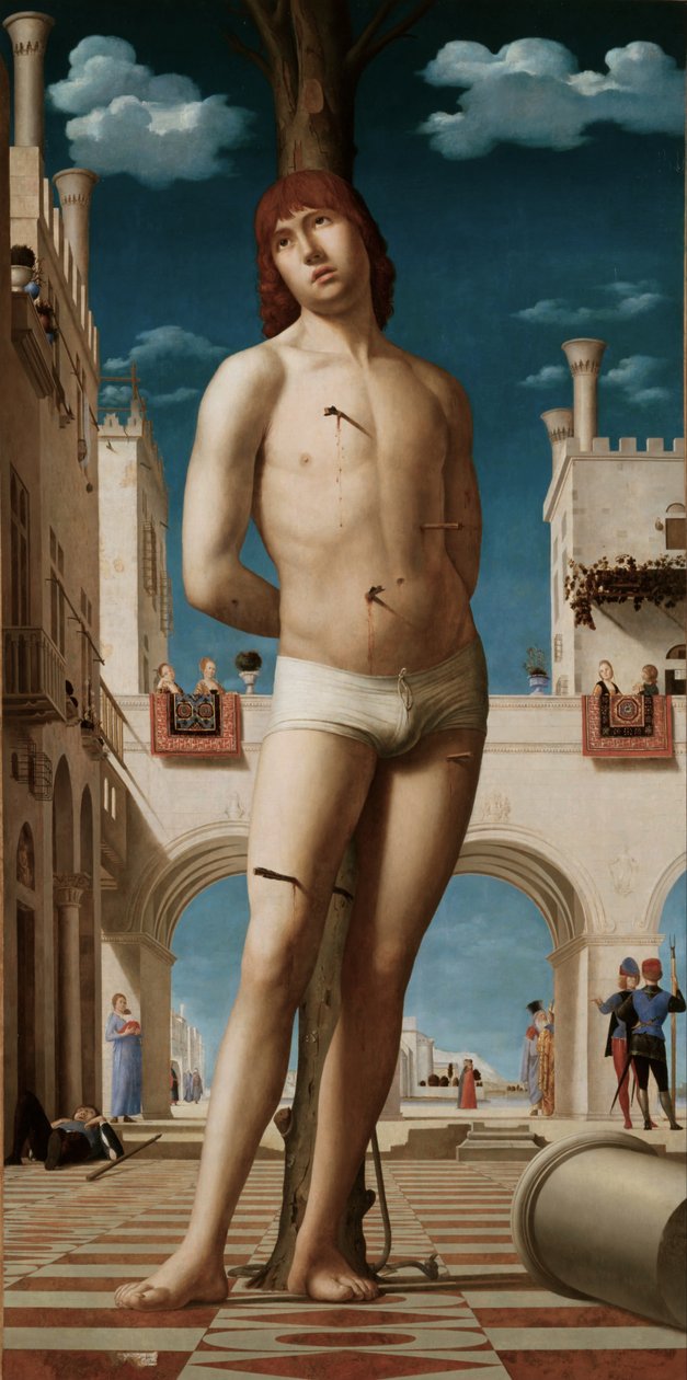 Saint Sebastian by Antonello da Messina