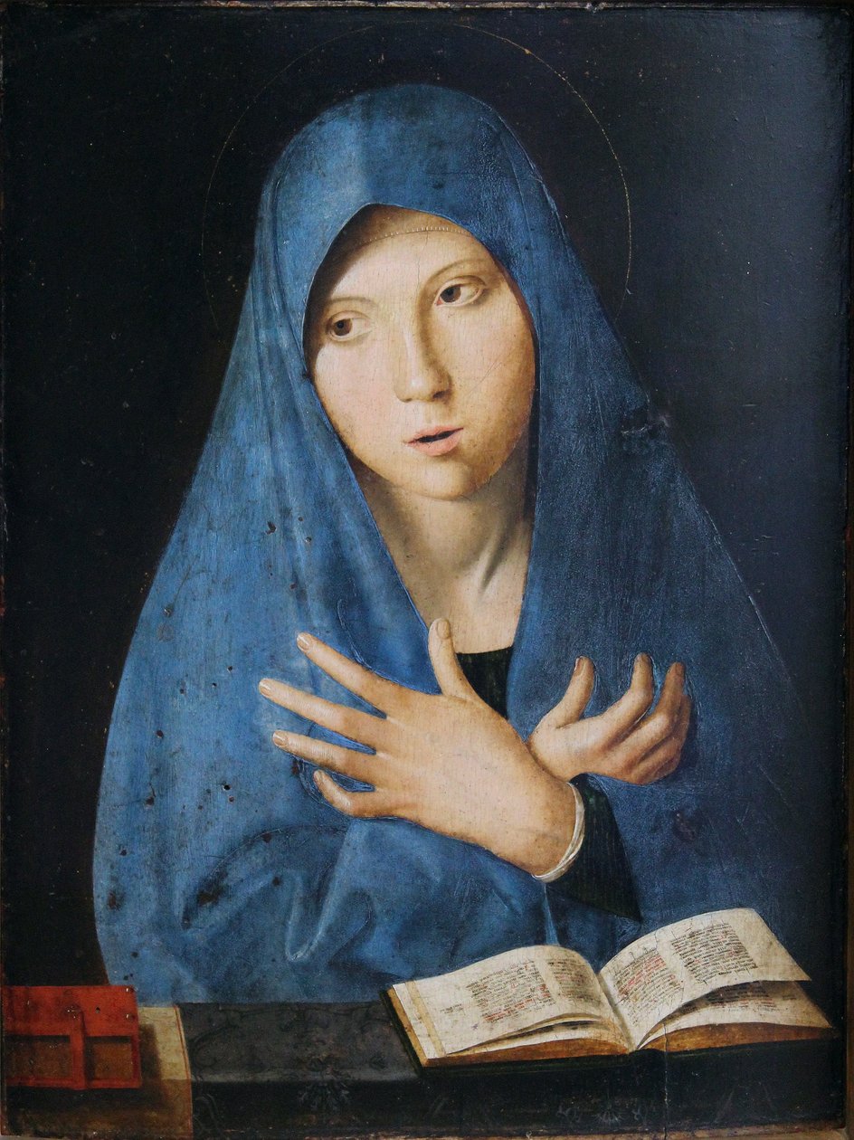 Virgin Annunciate by Antonello da Messina