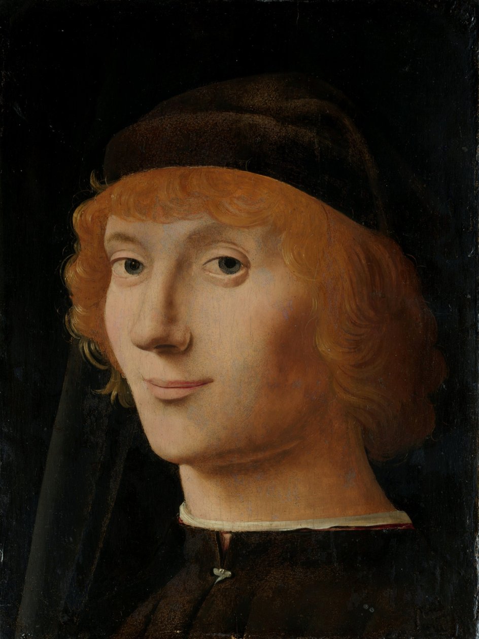 Portrait of a Young Man by Antonello da Messina