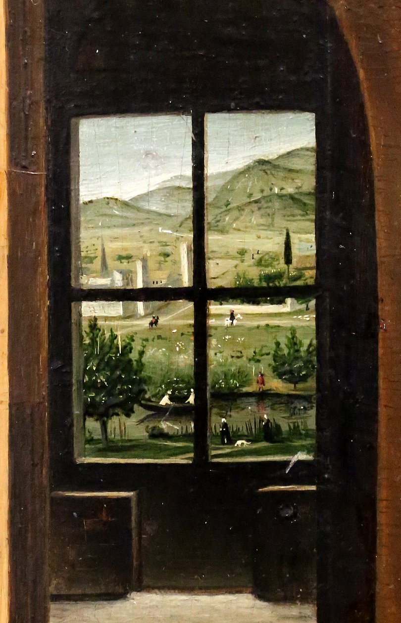 St. Jerome in His Study (detail) by Antonello da Messina