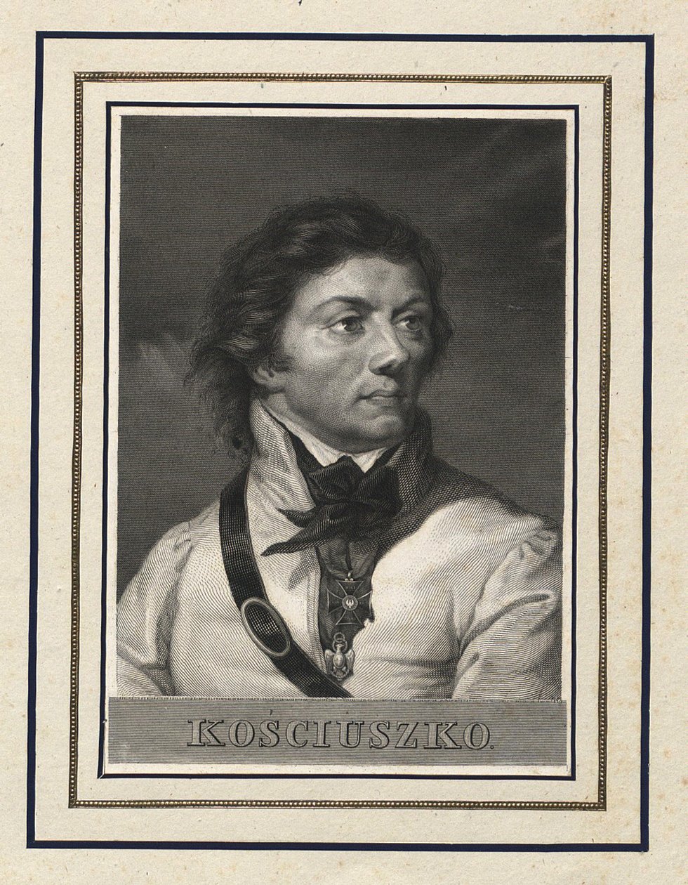 Portrait of Tadeusz Kosciuszko 1746-1817 by Antoni Oleszczynski