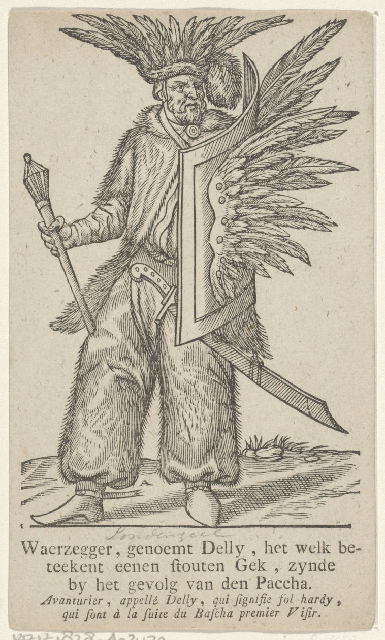Deli from the Retinue of the Ottoman Pasha by Antoni van Leest