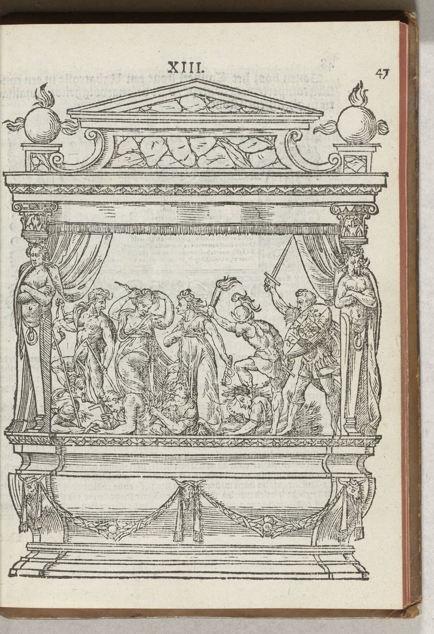 Second Decorated Stage with Scene: The Prince Drives Away War and Discord, 1577 by Antoni van Leest