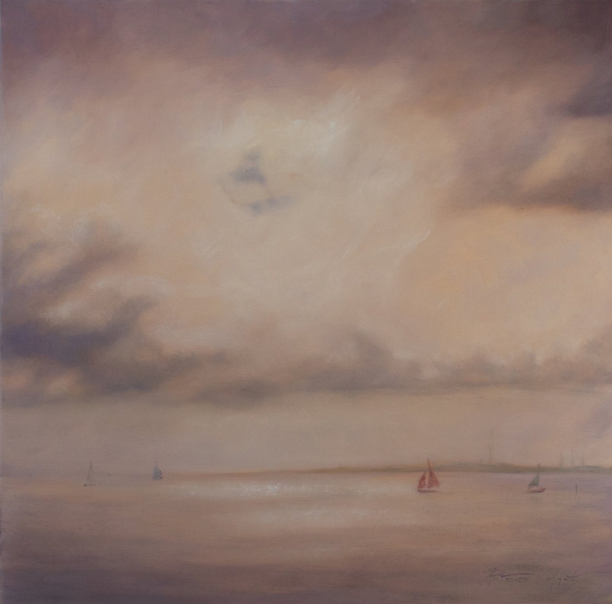 Family of boats, 2014 by Antonia Myatt