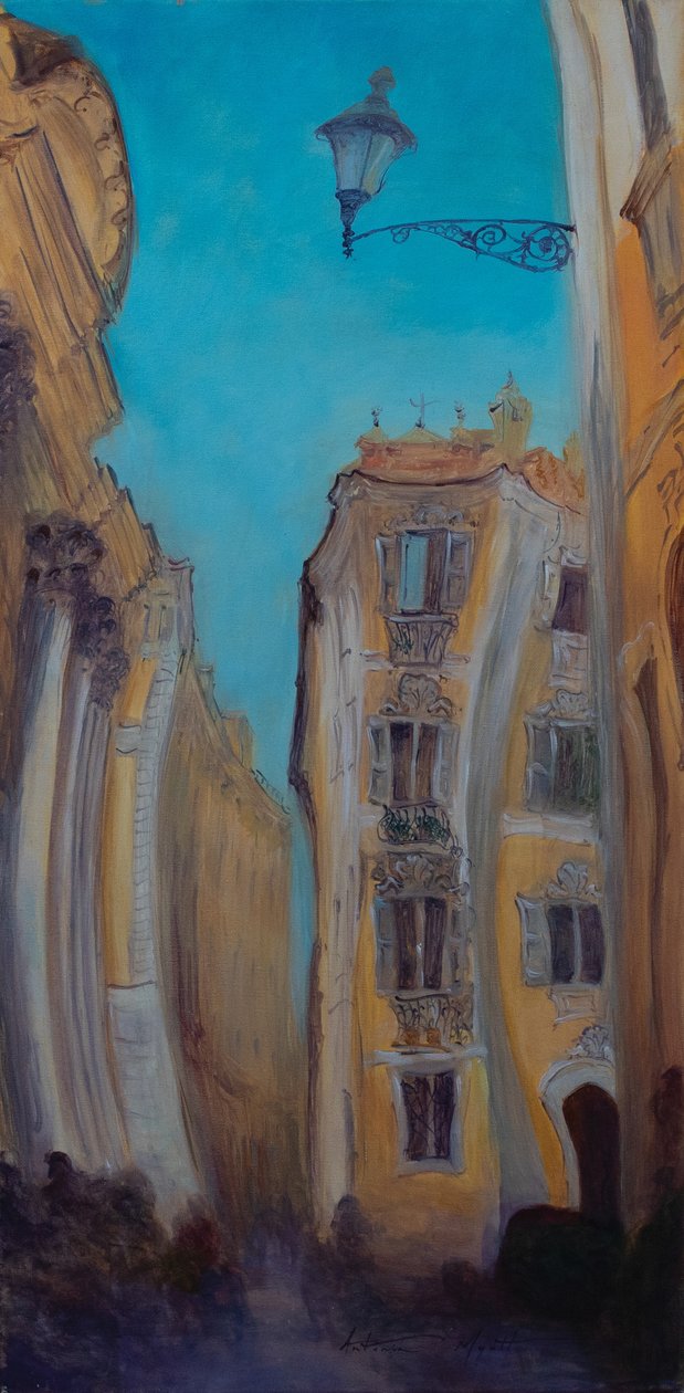 Looking for the Fountain, Italy by Antonia Myatt