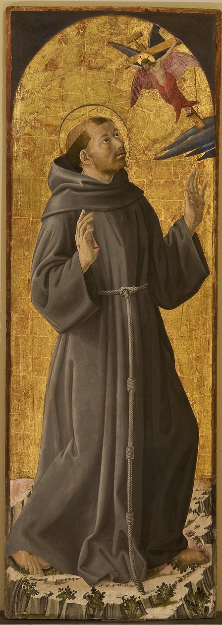 Saint Francis of Assisi by Antoniazzo Romano by Antoniazzo Romano