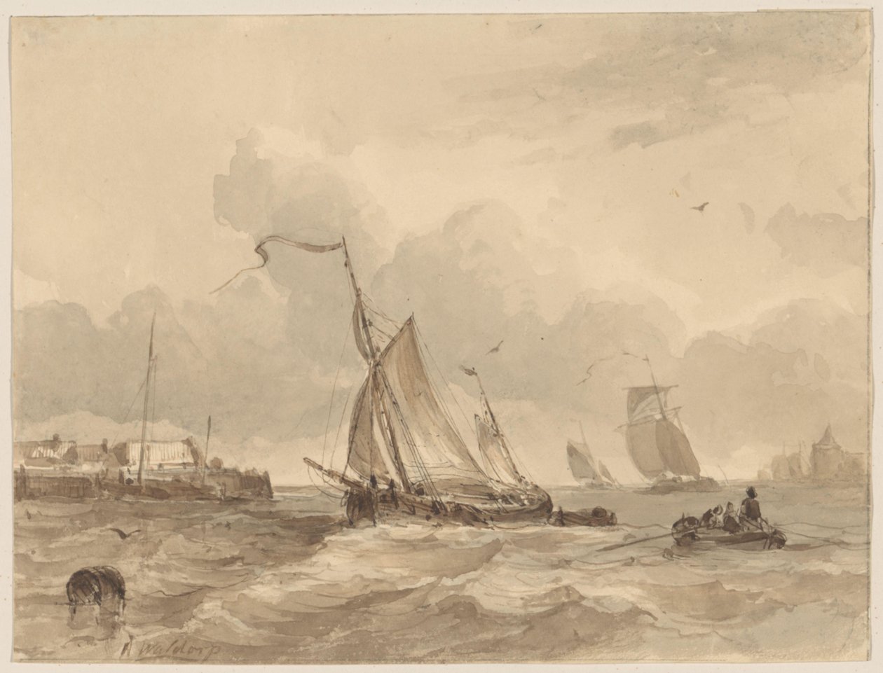 Seaport by Antonie Waldorp