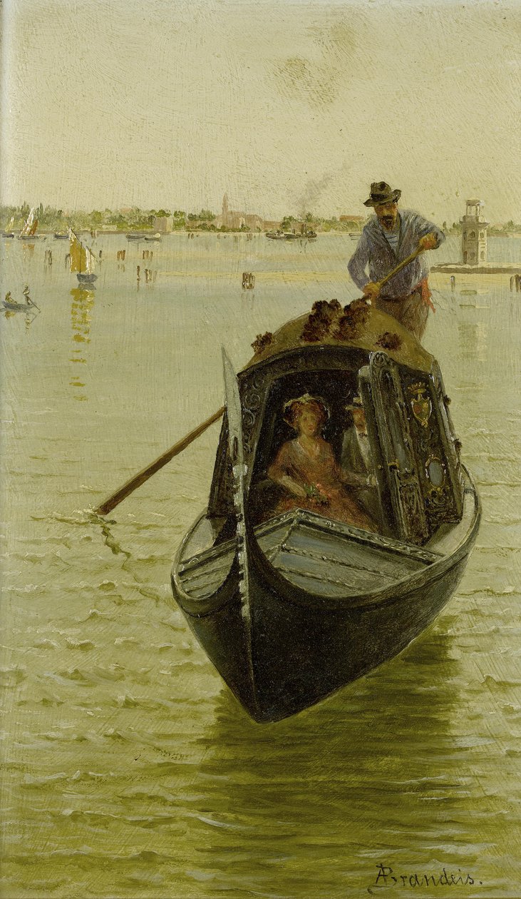 Venetian Gondola by Antonietta Brandeis