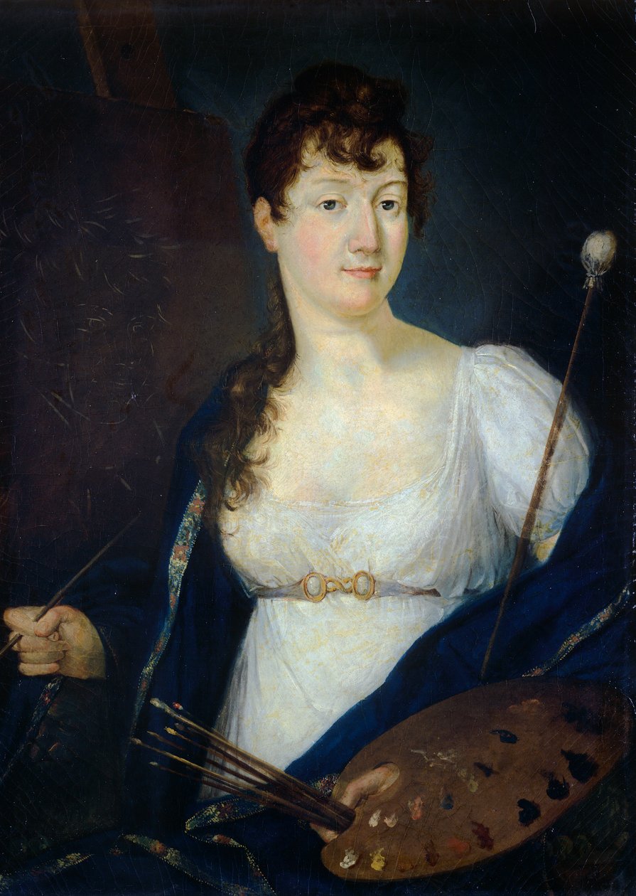 Self-portrait by Antonietta Costa Galera (1777-1859) by Antonietta Costa Galera