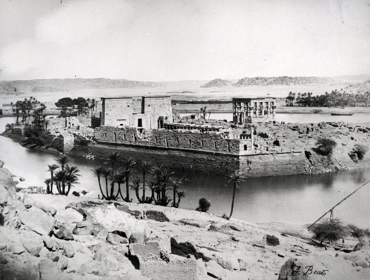 Philae by Antonio Beato