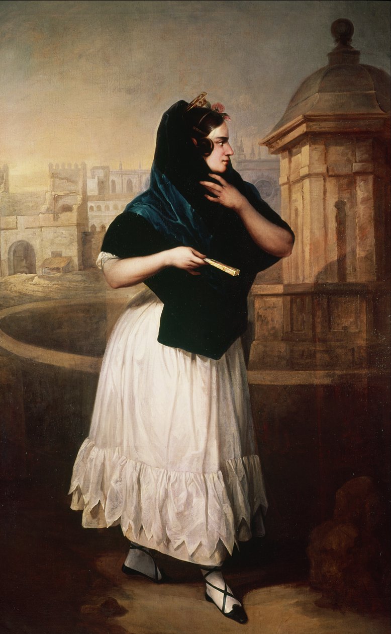 Portrait of a Contessa by Antonio Cabral Bejarano