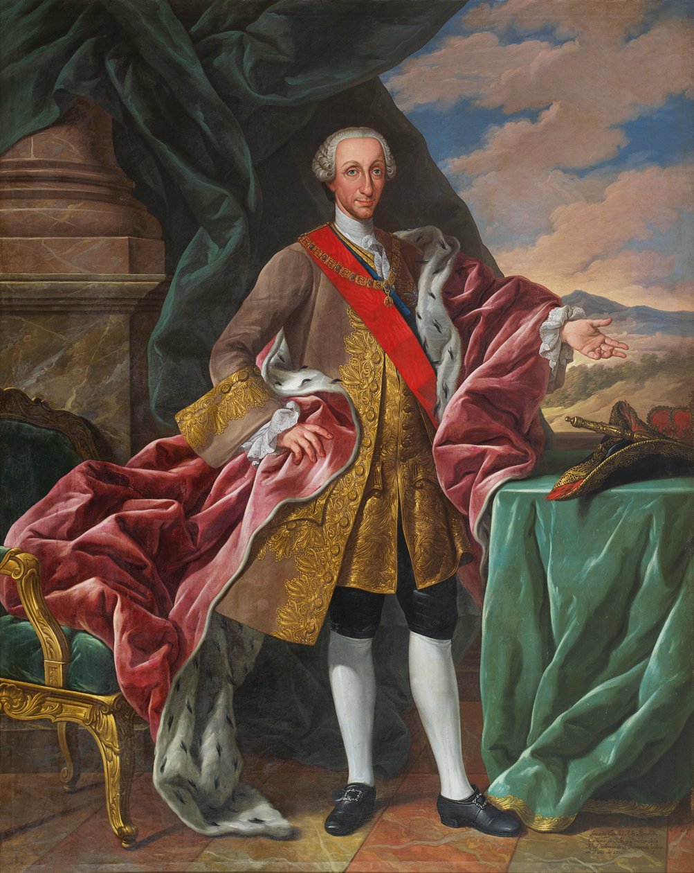 Portrait of King Charles III of Spain