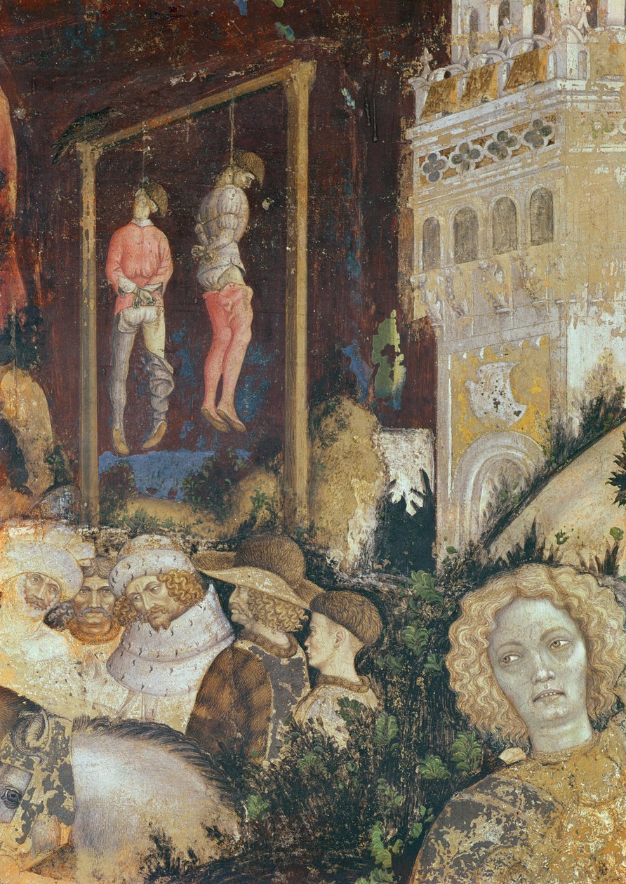 St. George and the Princess of Trebizond, c.1433-38 (detail) by Antonio Pisanello