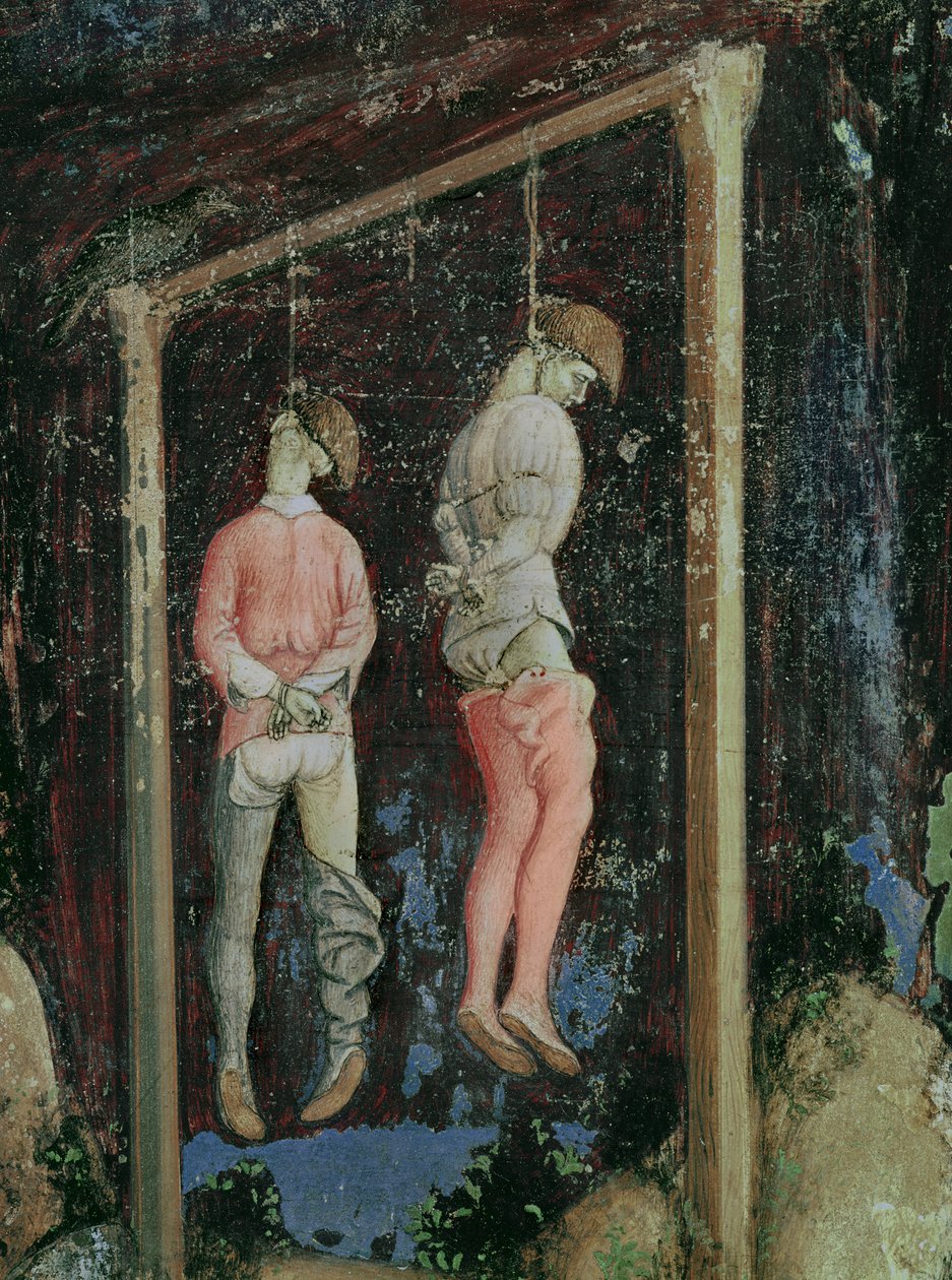St. George and the Princess of Trebizond (detail) by Antonio Pisanello