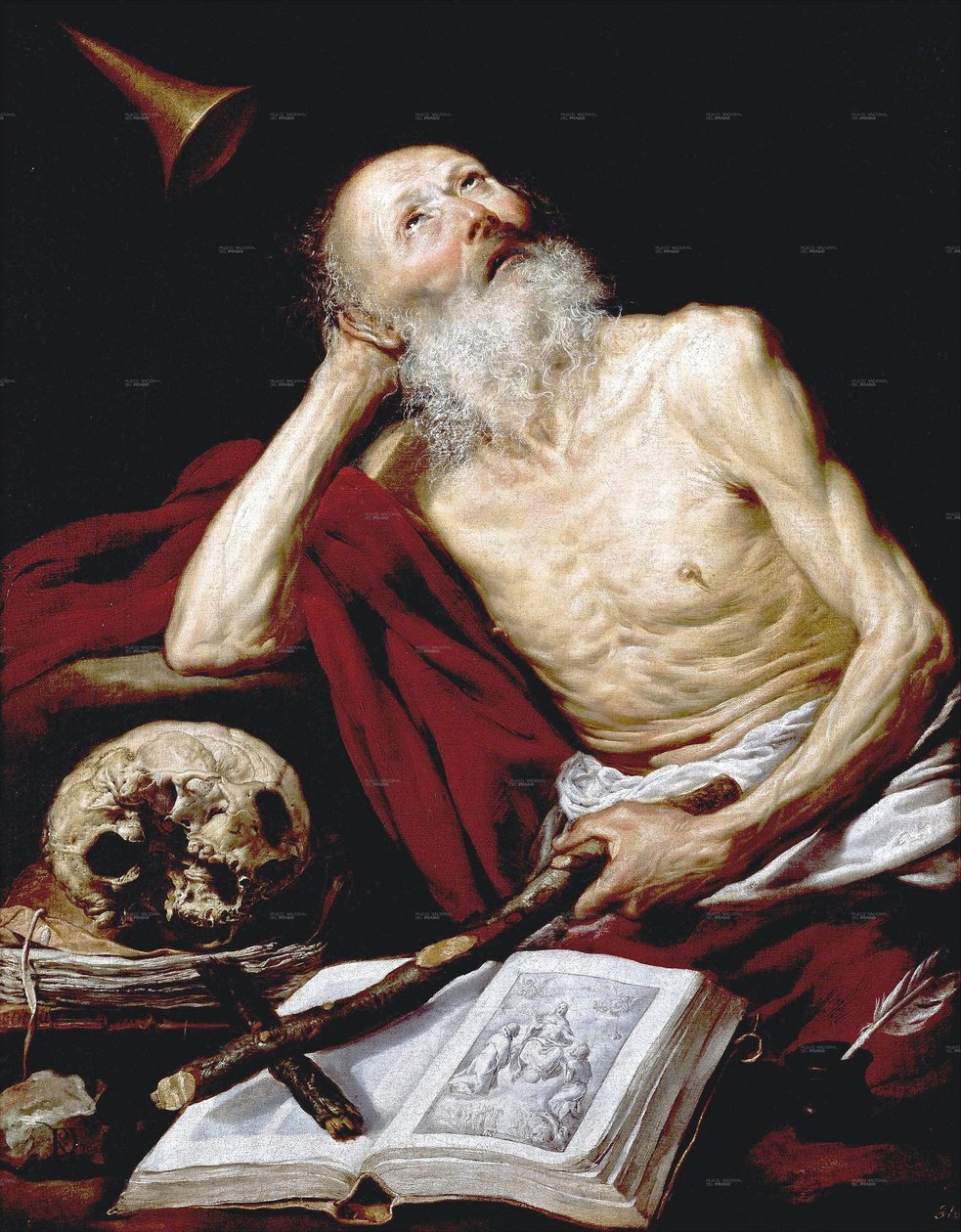 Saint Jerome by Antonio de Pereda