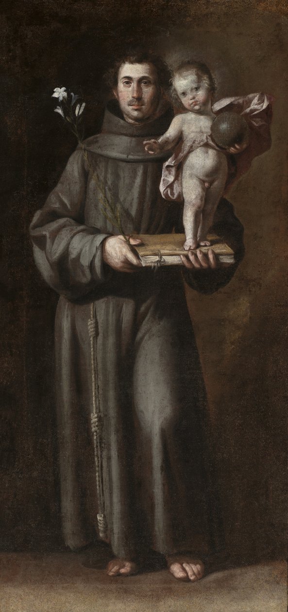 Saint Anthony of Padua by Antonio del Castillo y Saavedra