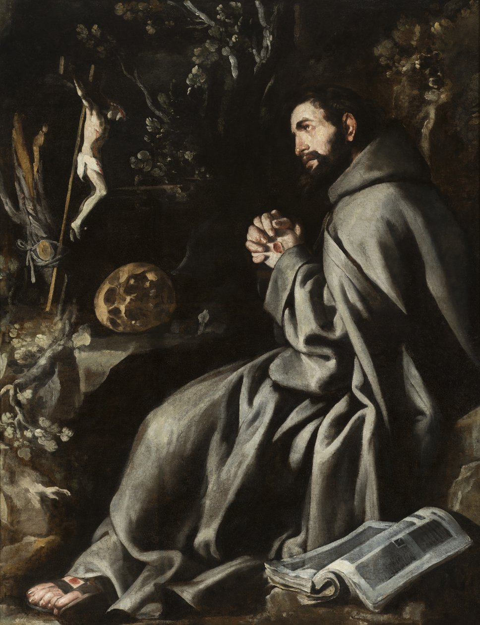 Saint Francis of Assisi by Antonio del Castillo y Saavedra