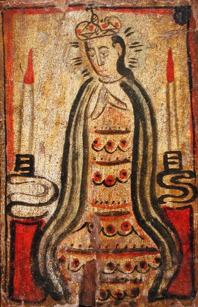 Virgin of San Juan de los Lagos, c.1840-45 by Antonio (attr. to) Molleno