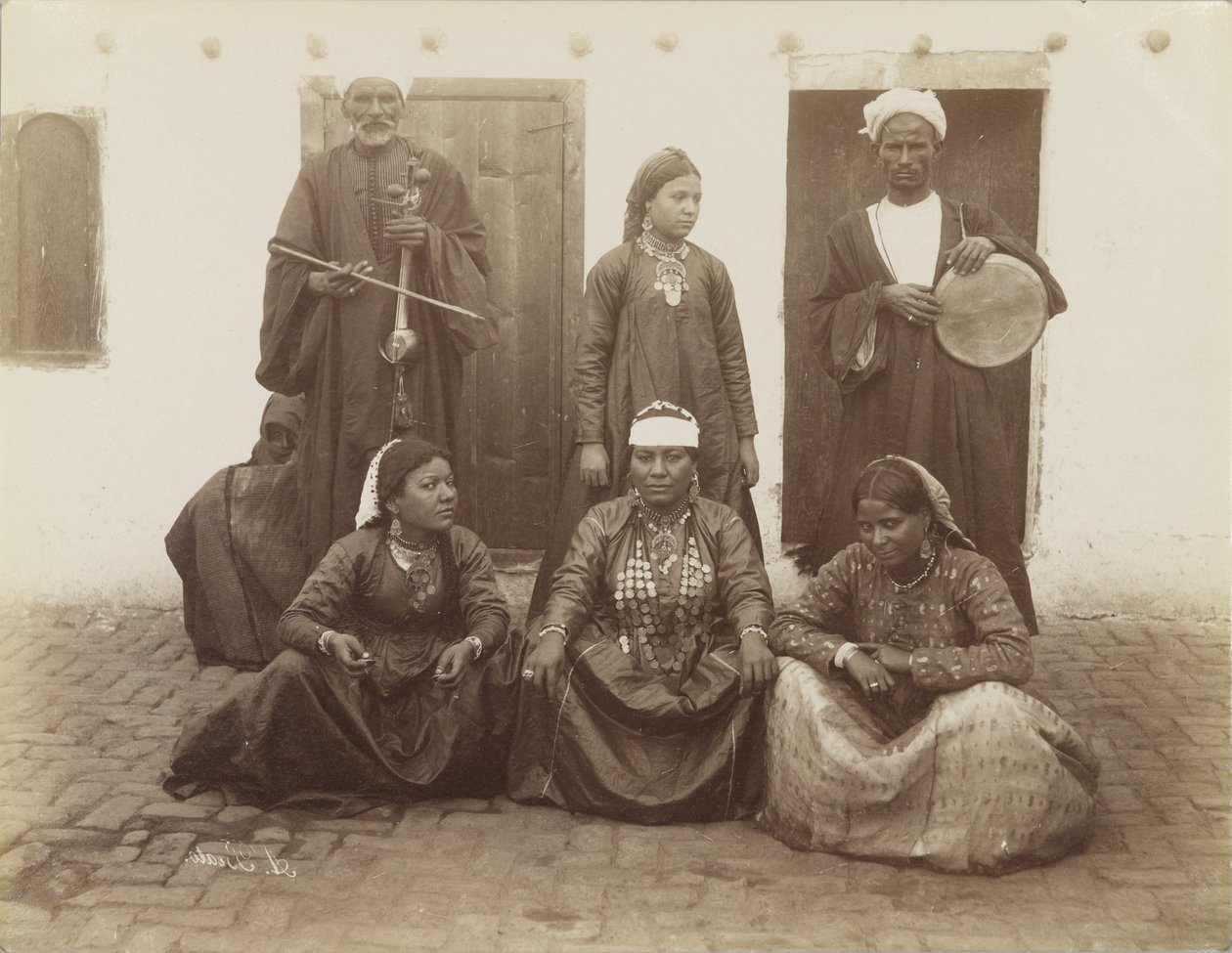 Arab Dancers, Egypt by Antonio Beato