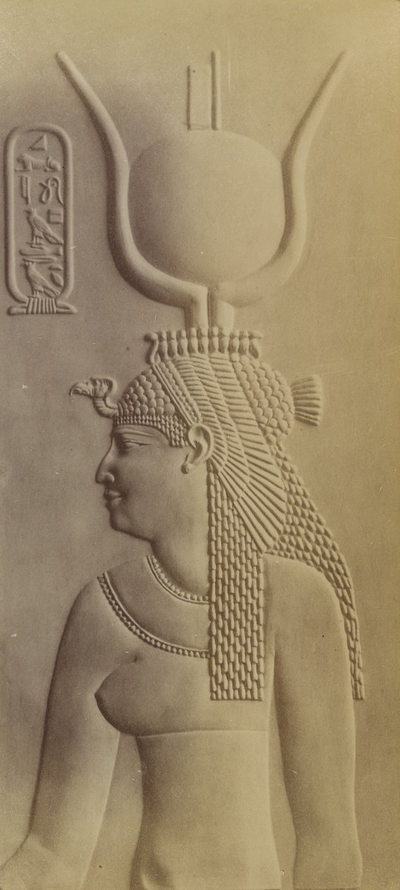 Cleopatra, Temple at Dendera by Antonio Beato