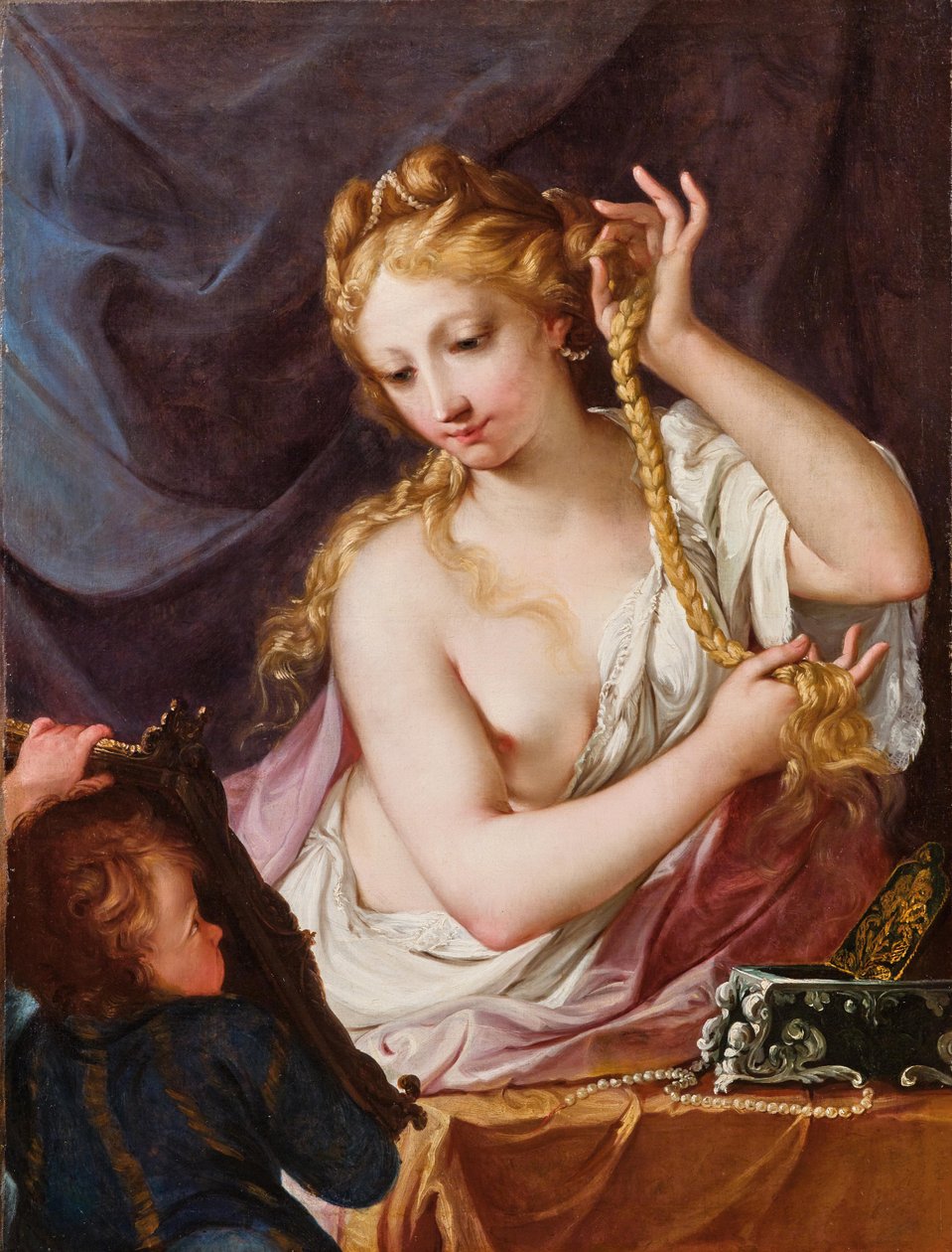 Toilette of Belinda by Antonio Bellucci