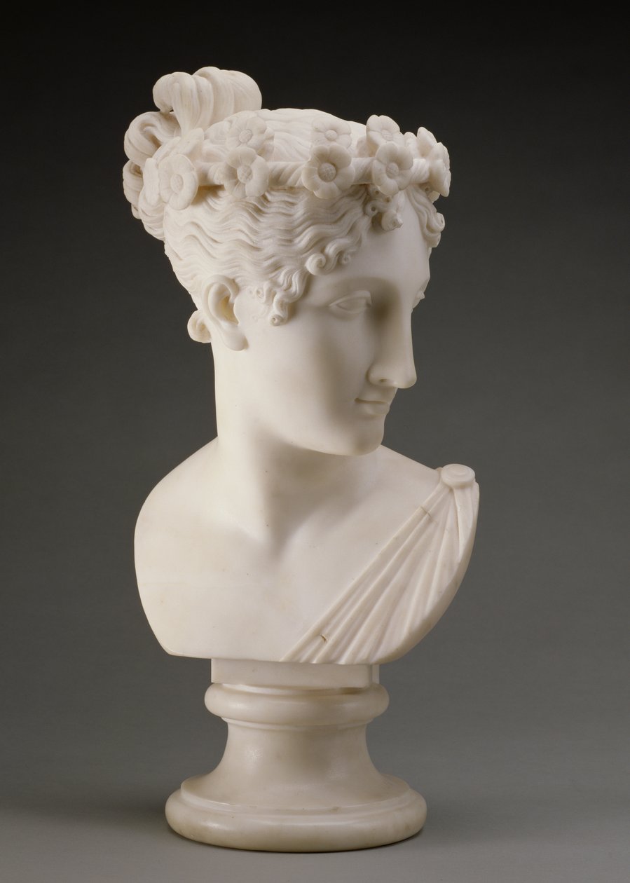 Head of a Dancer, 1820 by Antonio Canova
