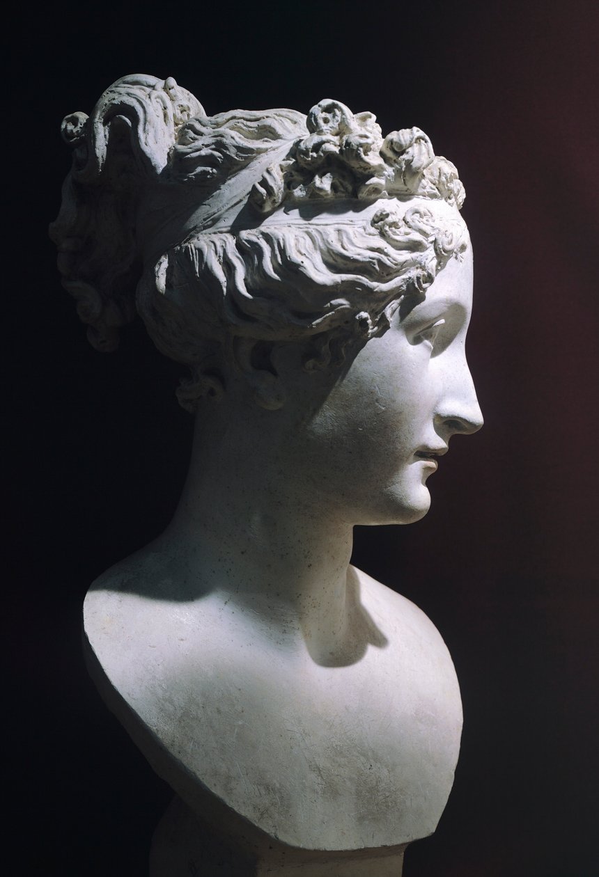Paolina Borghese as Venus Victrix by Antonio Canova by Antonio Canova