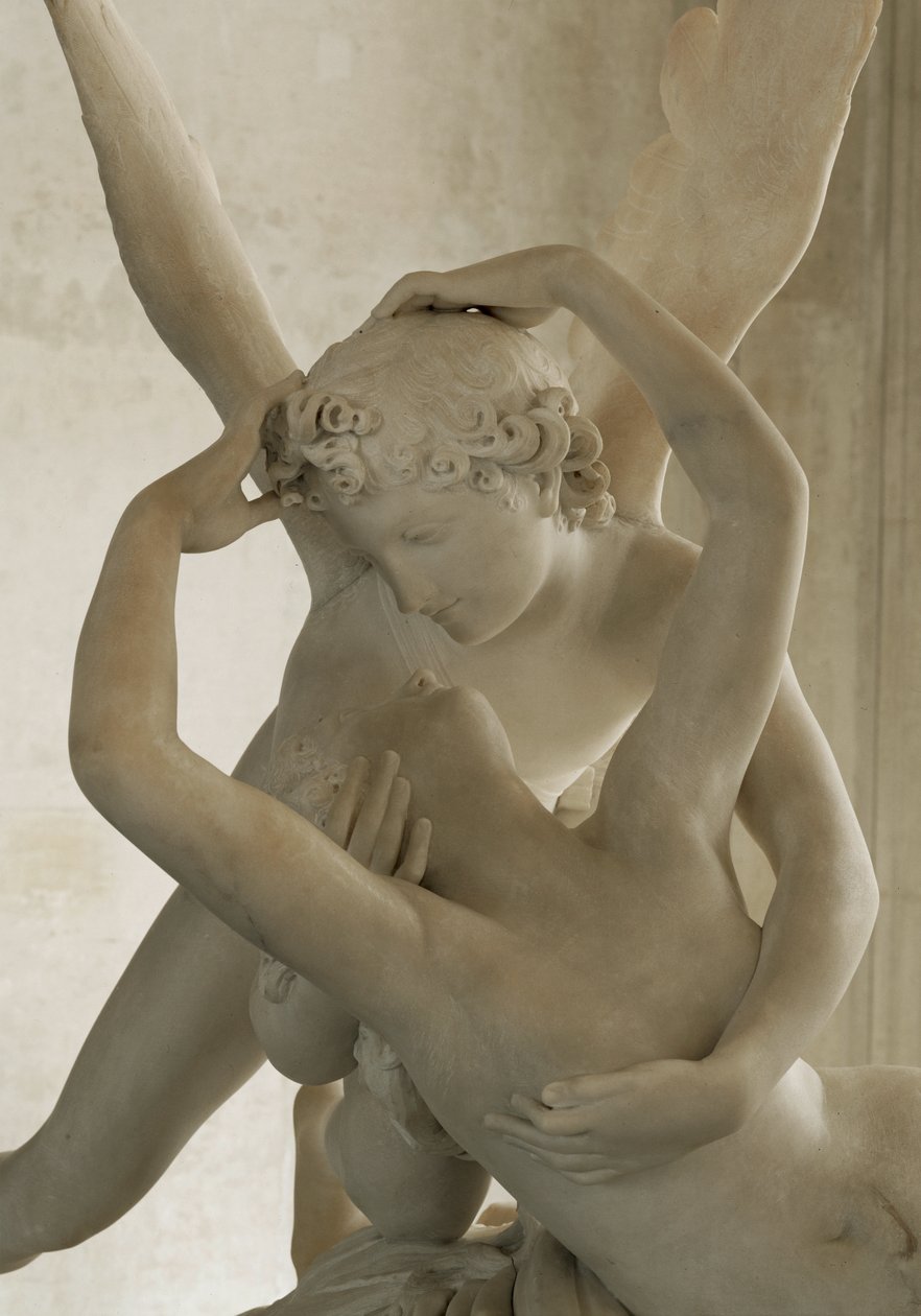 Psyche Brought Back to Life by the Kiss of Amor by Antonio Canova