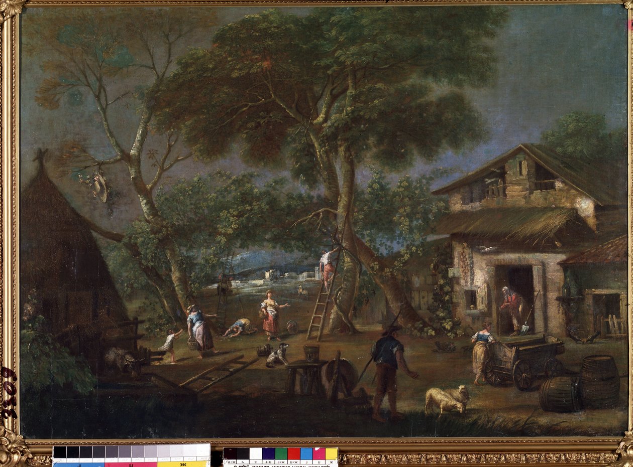 Italian Landscape by Antonio Diziani